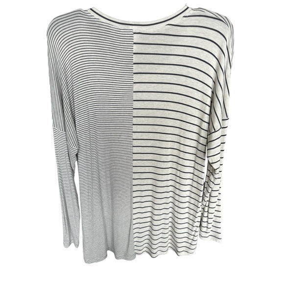 Cabi Pivot Tee - Pewter Stripe Size XSmall - Picture 5 of 8